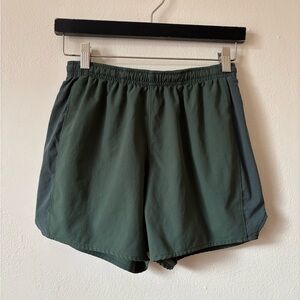 Outdoor Voices Green Athletic Shorts